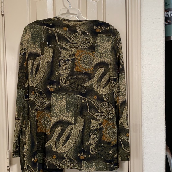 StudioC  open up cardigan sweater  size 16 - Picture 5 of 6